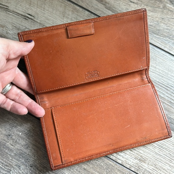 Vintage Dooney & Bourke checkbook and bi-fold wallet - Picture 3 of 7